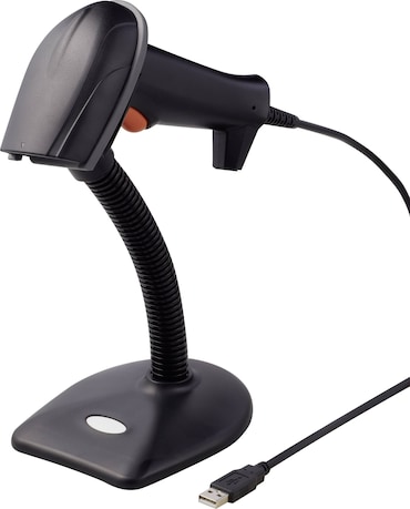 Renkforce 2D Barcode-Scanner Kabelgebunden 1D, 2D Laser Schwarz Hand ...