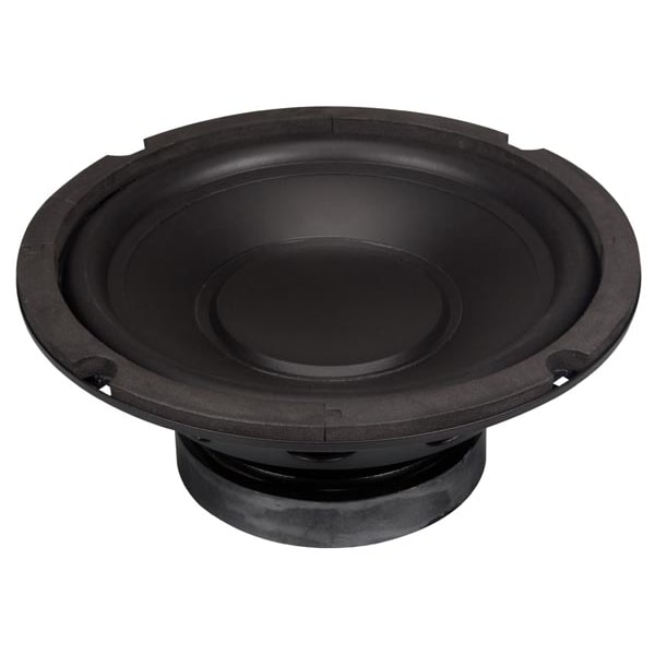 Subwoofer preto para altavoz, 8" / 350W