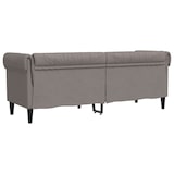 thumbnail of vidaXL Chesterfield-Sofa 3-Sitzer Taupe Stoff