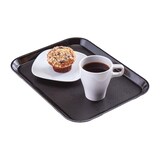 thumbnail of Cambro EpicTread rechthoekig antislip glasvezel dienblad zwart 35x27cm