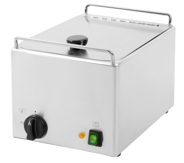 METRO Professional Worstenwarmer GSW1000, roestvrij staal, 270 x 375 x 265 mm, 1000W, 10 liter