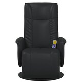 thumbnail of vidaXL Schwenkbarer Massagesessel Schwarz 71 x 90 x 105 cm Kunstleder