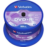 thumbnail of Verbatim DVD+R Spindle 16x 4.7 GB 50 Stück