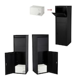 thumbnail of Helloshop26 - Pakketbus afsluitbaar brievenbus op standaard postpakket 46 x 45 x 140 cm antraciet 16_0000116