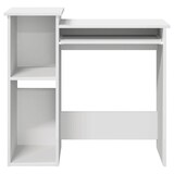 thumbnail of vidaXL Schreibtisch mit Regalen Weiß 84x40x78 cm Holzwerkstoff