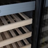 thumbnail of Polar G-serie wijnkelder van roestvrij staal met twee zones voor 109 flessen