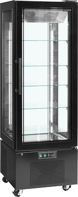 thumbnail of TEFCOLD Kühlvitrine (Kühlgerät)  UPD400-C 364l Schwarz / Glas