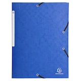 thumbnail of Exacompta - Réf. 55750E - Carton de 50 chemises à élastiques Scotten - dimensions 24 x 32 cm pour documents au format A4 - couleurs assorties