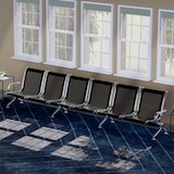 thumbnail of Banco de espera de 6 plazas Aeropuerto Negro