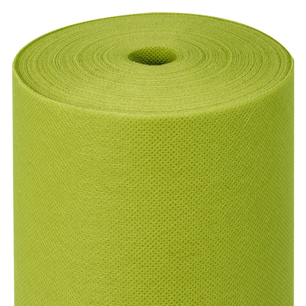Garcia de Pou - Nappe Pré-Découpée 120 Cm 'Spunbond' 60 G/M2 1,20X50,4 M Lime Pp