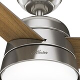 thumbnail of Deckenventilator Finley L Nickel mit Licht & Fernbedienung 132