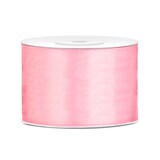 thumbnail of Satin Geschenkband rosa 25m 50mm breit