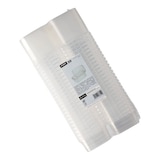 thumbnail of Starpak 50 Feinkostbecher, PP eckig 250 ml 4 cm x 8,6 cm x 10,9 cm transparent mit Originalitätsverschluss