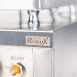 thumbnail of Romux® Gaufrier Électrique Professionnel Simple de Table en Acier Inox 33x33 cm | Plaques de Cuisson en fonte en Fonte - 4 Gaufres Carrées - 2000 W
