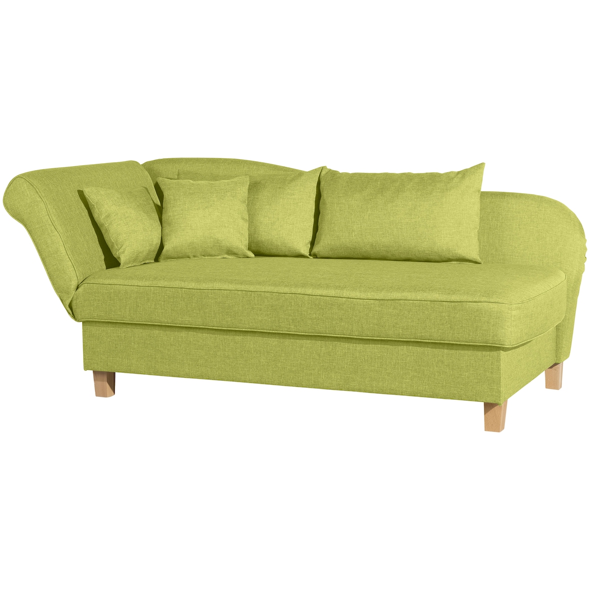 Max Winzer Recamiere mit Armteil links klappbar Selma - apfel