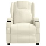 thumbnail of vidaXL Massagesessel Elektrisch Cremeweiß Kunstleder