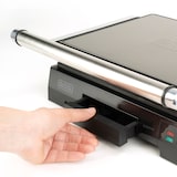 thumbnail of BLACK+DECKER BXGR2200E Grill, plancha de asar de 2200W, apertura 180º, placa antiadherente libre de PFOA, placas de 14.5 x 23 cm, tapa autoajustable