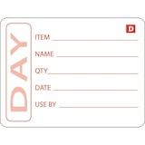 thumbnail of Vogue auflösbare Etiketten für Zubereitetes