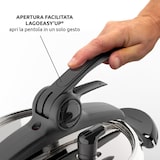 thumbnail of Lagostina Pentola A Pressione Deliziosa Easyup Acciaio Inox, Acciaio, Litri 5