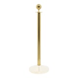 thumbnail of Securit® Classic Afzetpaal Voetstuk - Goud - Ronde kop - 90cm (Basis RS-CL-GO-A2 niet inbegrepen)
