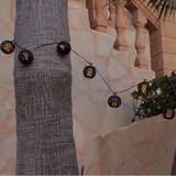 thumbnail of LED Lichterkette Feuerball 8 Leuchtkugeln mit Flammeneffekt 2,1m Timer für Außen