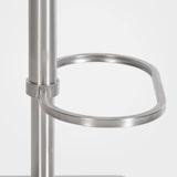 thumbnail of 2er Set Barhocker Damaso Samtbezug braun/Edelstahl