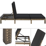 thumbnail of Sonnenliege Rattan Sofia