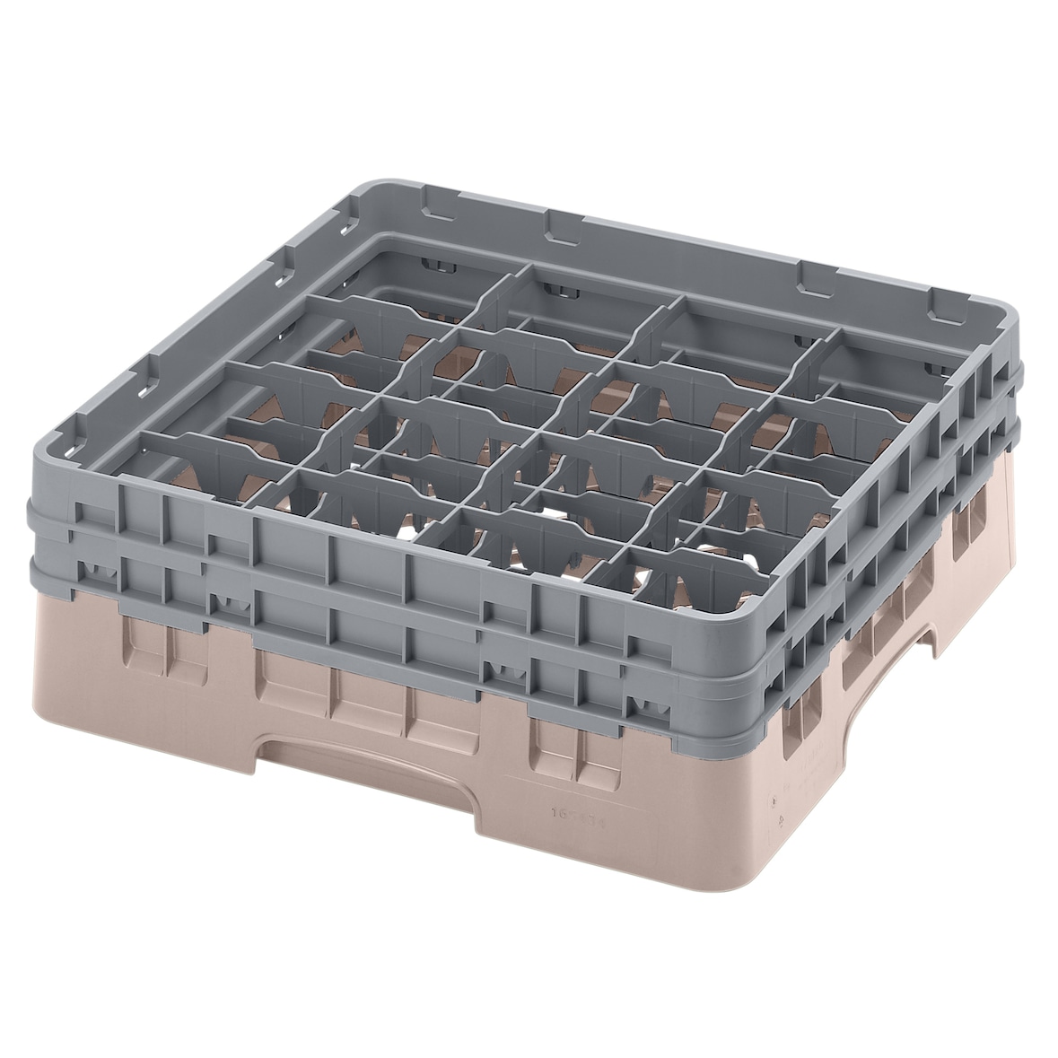 Cambro Camrack vaatwaskorf met 16 compartimenten max. glashoogte 13,3cm
