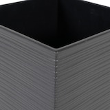 thumbnail of SIENA GARDEN  Biron Pflanzgefäß Biron, graphit Rillenoptik, 25x25x26 cm