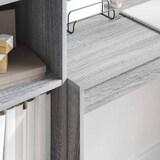 thumbnail of vidaXL Schreibtisch mit Schubladen 2 pcs Graues Sonoma
