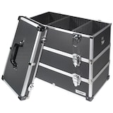thumbnail of HMF 14661-02 Alu Werkzeugkoffer leer, 3 Etagen, 44 x 45 x 24 cm, Schwarz