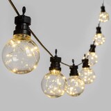 thumbnail of Guirlande style guinguette vintage 5M 10 globes G80 fil lumineux micro led Blanc chaud 31V  Lotti