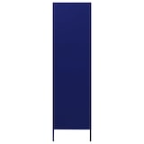 thumbnail of vidaXL Kleiderschrank Marineblau 90x50x180 cm Stahl