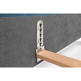 thumbnail of KAWOLA Bett ANNY Polsterbett Velvet petrol 160x200cm