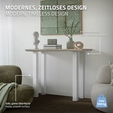 thumbnail of ML-Design 4er Set Tischbeine 90 cm Weiß glänzend, Stahl pulverbeschichtet, I-Form 8×8 cm, höhenverstellbar, Möbelbeine für Schreibtisch Tisch
