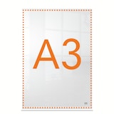 thumbnail of Expositor de Cartazes em Acrílico Nobo Premium Plus A3 c/ Suporte