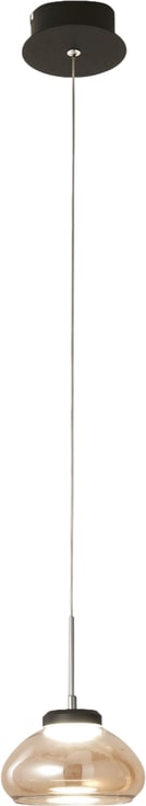 thumbnail of Arabella - Einzelne Pendelleuchte von Fabas Luce - 8W LED - Deckenleuchte Durchmesser 14cm Bernstein
