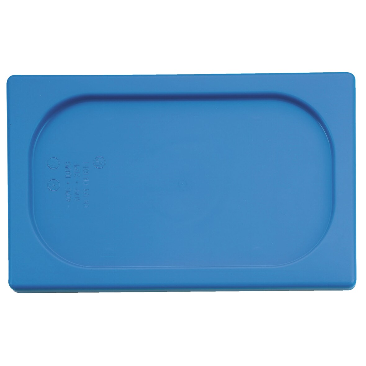 Coperchio Gn 1/6 Gastronorm PP Blu