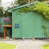 thumbnail of Relaxdays Schlauchtrommel Edelstahl, Schlauchaufroller leer, Boden & Wand, für 40m Gartenschlauch, Schlauchrolle, silber