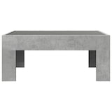 thumbnail of Mesa de centro con Infinity LED gris hormigón 70x50x30 cm