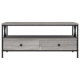 thumbnail of Table basse sonoma gris 100x51x45 cm bois d'ingénierie Modèle Atlas Office Pro Vintage