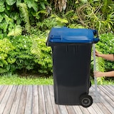 thumbnail of Relaxdays Müllpresse, Müllverdichter Hausmüll, Restmüll & Papier, Abfallverdichter, manuelle Hausmüllpresse, Stahl, grau