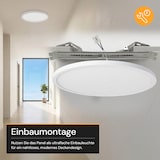thumbnail of ENOVALITE LED Panel ELED300304 24 W 2700 K, 3000 K, 3500 K, 4000 K, 5700 K einstellbar in warm-, neutral- und kaltweiß (CCT)