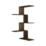 thumbnail of Dmora Regal Dmacr, Gestell, Wandregal, Mehrzweckregale, 52x30h109 cm, Nussbaum