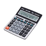 thumbnail of SIGMA Calculatrice de bureau DC700, métal / plastique, 15.4 x 20.9 x 4.1 cm, écran à 12 chiffres, argentée