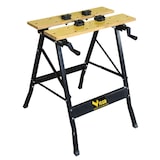 thumbnail of Etabli pliable Multiposition Charge 150kg - Table de travail portable Etau Réglage 20 à 35 cm Bricolage Sciage Ateliers INTEC