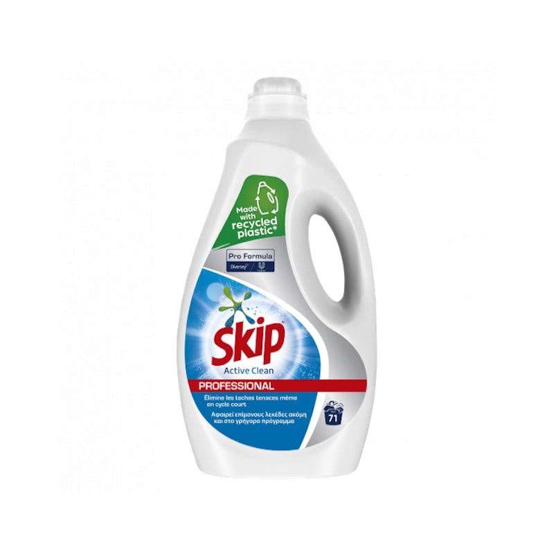 Lessive liquide Skip Professionnel Active Clean - Bidon 5l - DIVERSEY