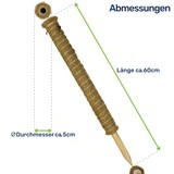 thumbnail of Erweiterbare Pflanzenstütze mit Kokosfilz – Rankhilfe 60 cm