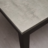 thumbnail of Milani Home tavolo in metallo 80 x 200 x 77 cm cemento