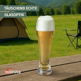 thumbnail of Milano Weizenglas 2er Set aus Polycarbonat 500 ml bruchfest BPA-frei leicht ideal für Weizenbier Hefeweizen